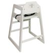 Picture of Bolero Wooden High Chair Antique White Finish