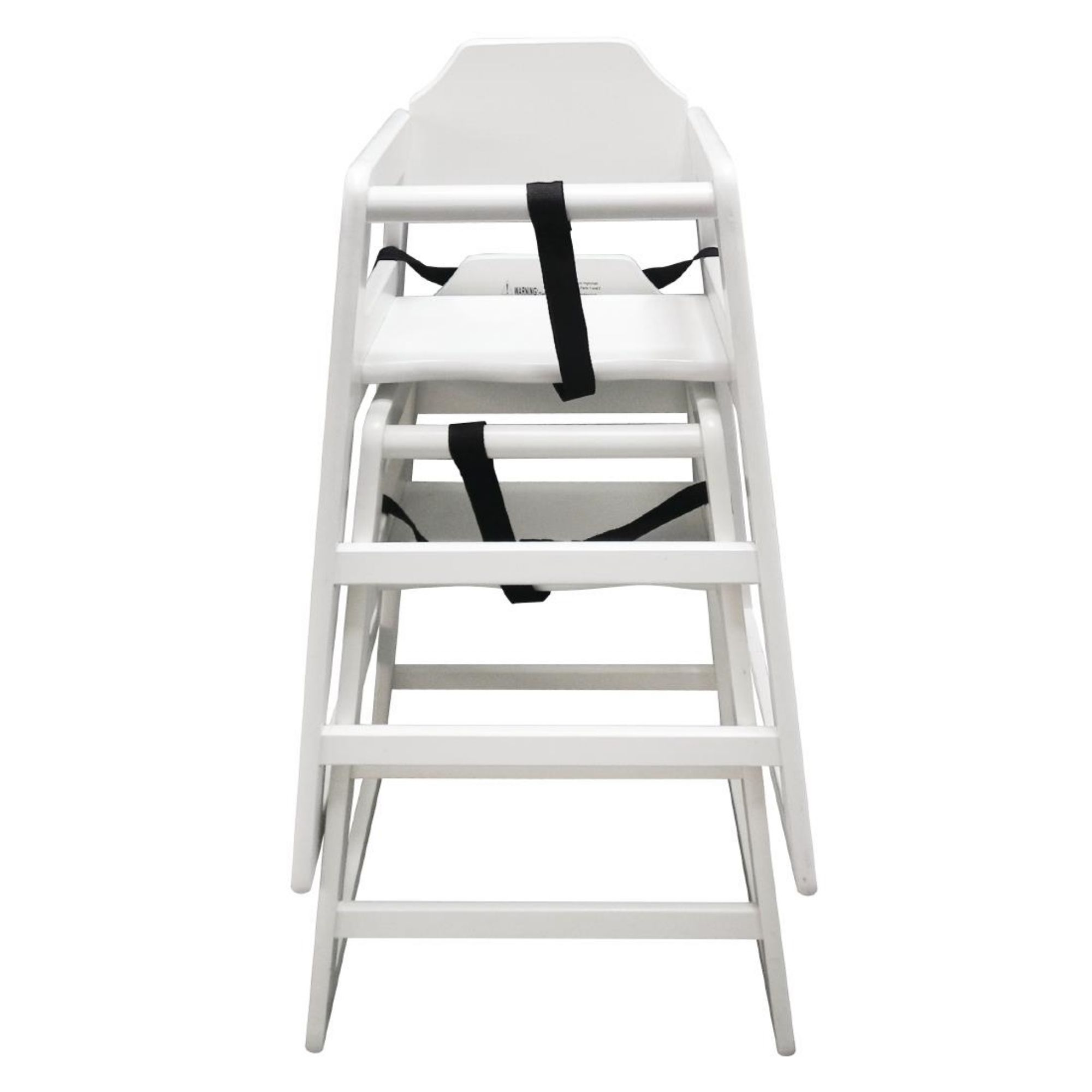 Picture of Bolero Wooden High Chair Antique White Finish