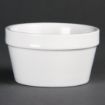 Picture of Olympia Whiteware Mediterranean Ramekins White 95mm (Pack of 6)