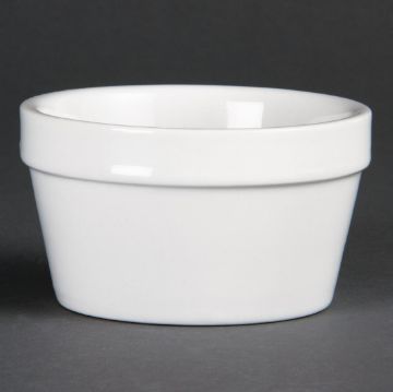 Picture of Olympia Whiteware Mediterranean Ramekins White 95mm (Pack of 6)