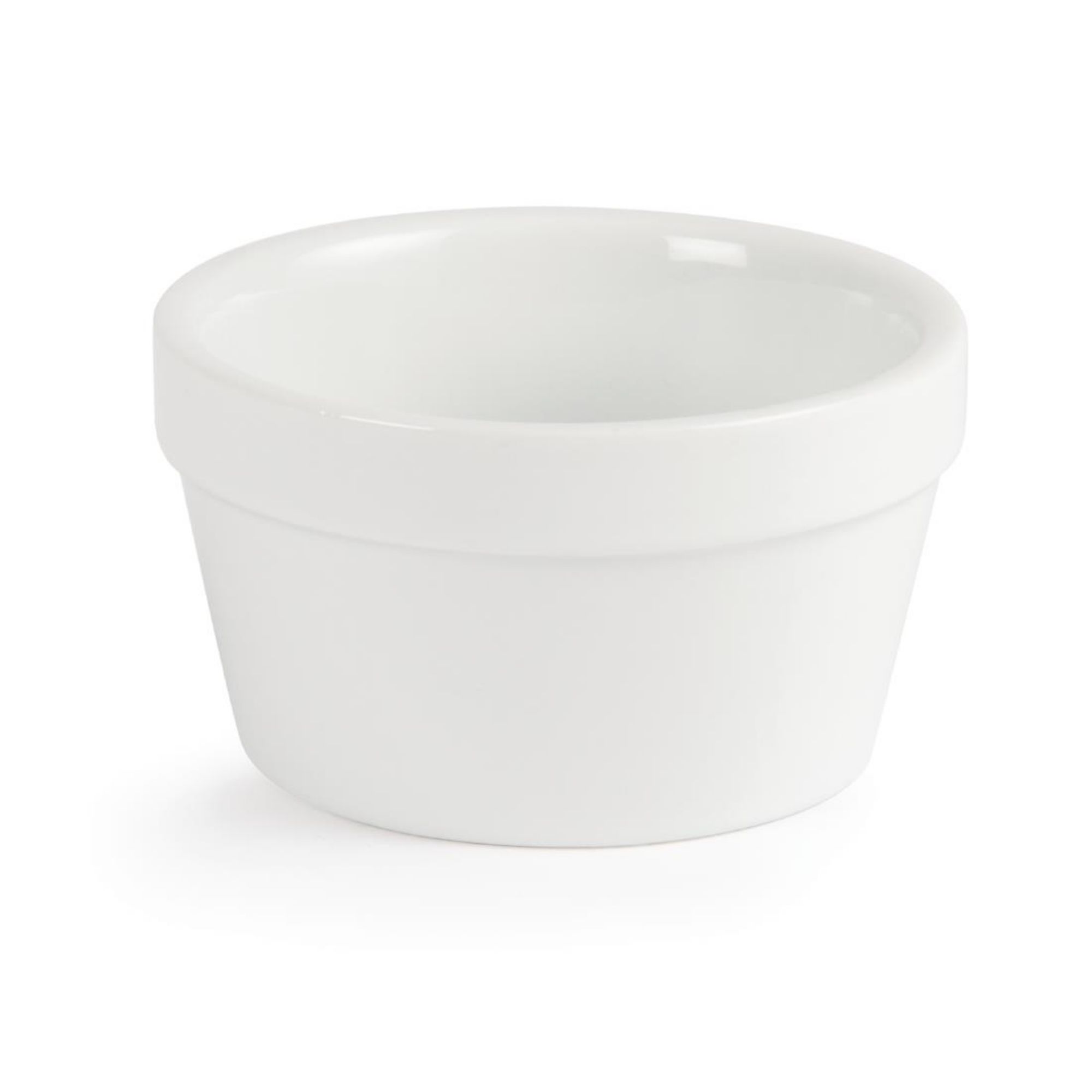 Picture of Olympia Whiteware Mediterranean Ramekins White 95mm (Pack of 6)