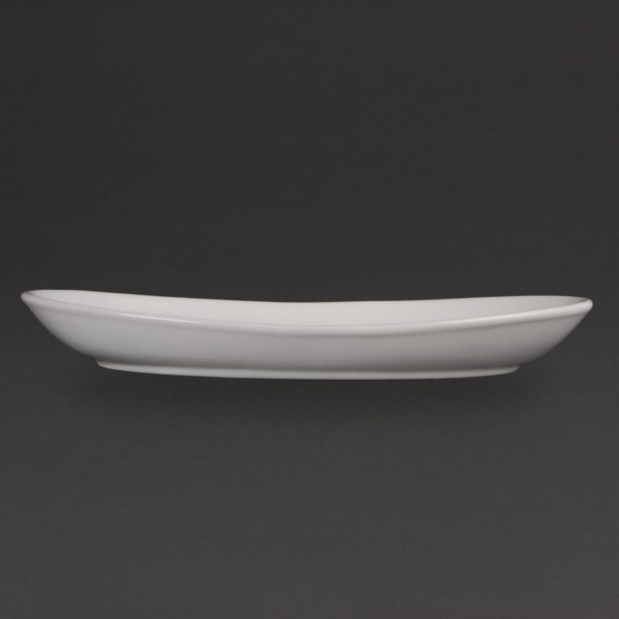 Picture of Olympia Whiteware French Deep Oval Plates 304mm (Pack of 4)