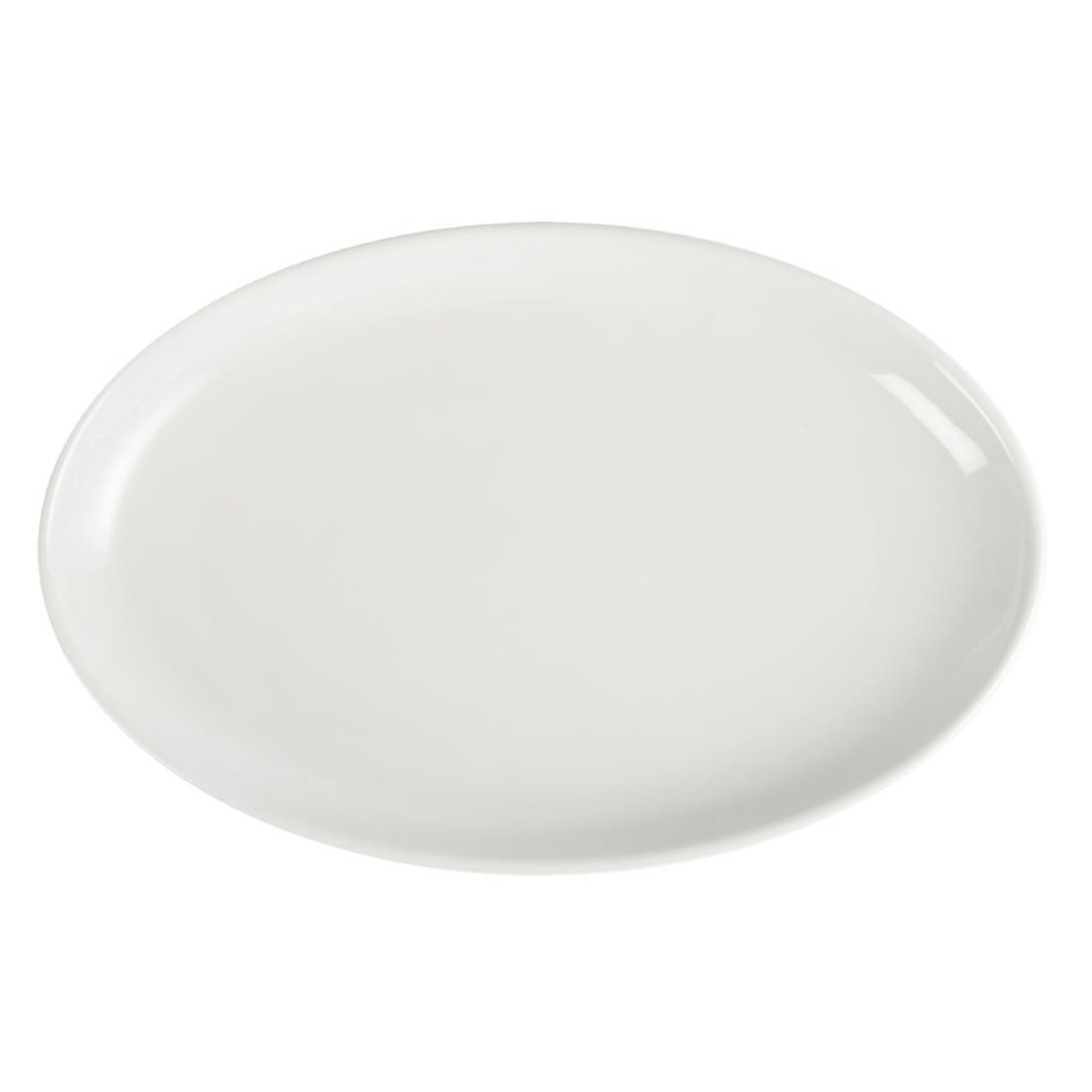 Picture of Olympia Whiteware French Deep Oval Plates 304mm (Pack of 4)