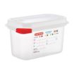 Picture of Araven Polypropylene 1/9 Gastronorm Food Storage Container 1Ltr (Pack of 4)