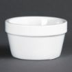 Picture of Olympia Whiteware Mediterranean Ramekins White 77mm (Pack of 6)