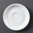 Picture of Olympia Whiteware Cappuccino Saucers (Pack of 12)