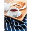 Picture of Olympia Whiteware Cappuccino Saucers (Pack of 12)