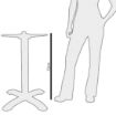 Picture of Bolero Cast Iron Table Base