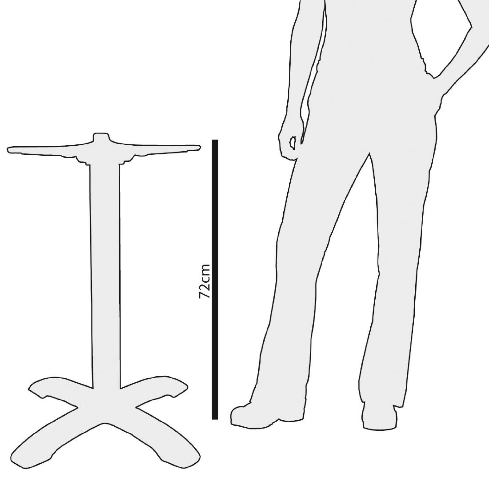 Picture of Bolero Cast Iron Table Base