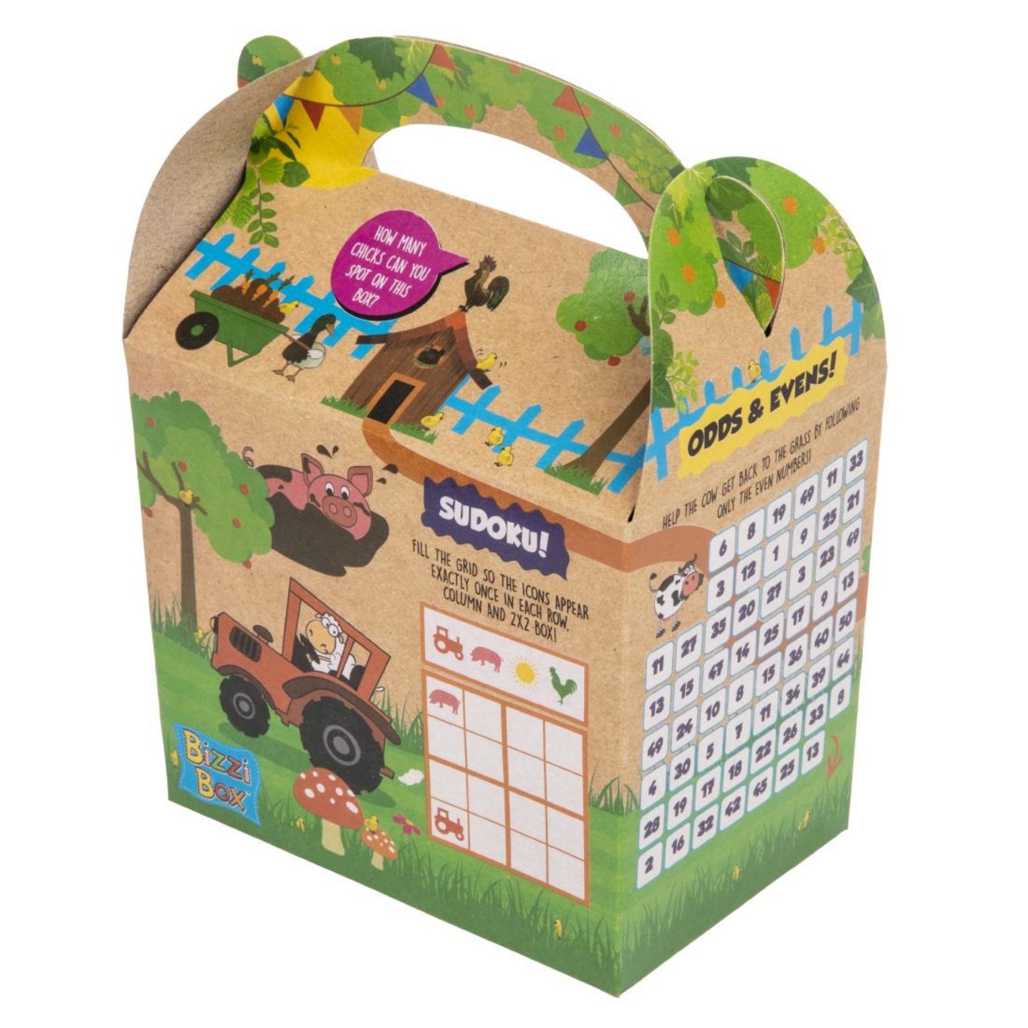 Picture of Crafti's Kids Kraft Bizzi Meal Boxes Pet and Farm (200 pack)