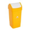 Picture of SYR Polypropylene Swing Bin Yellow 50Ltr