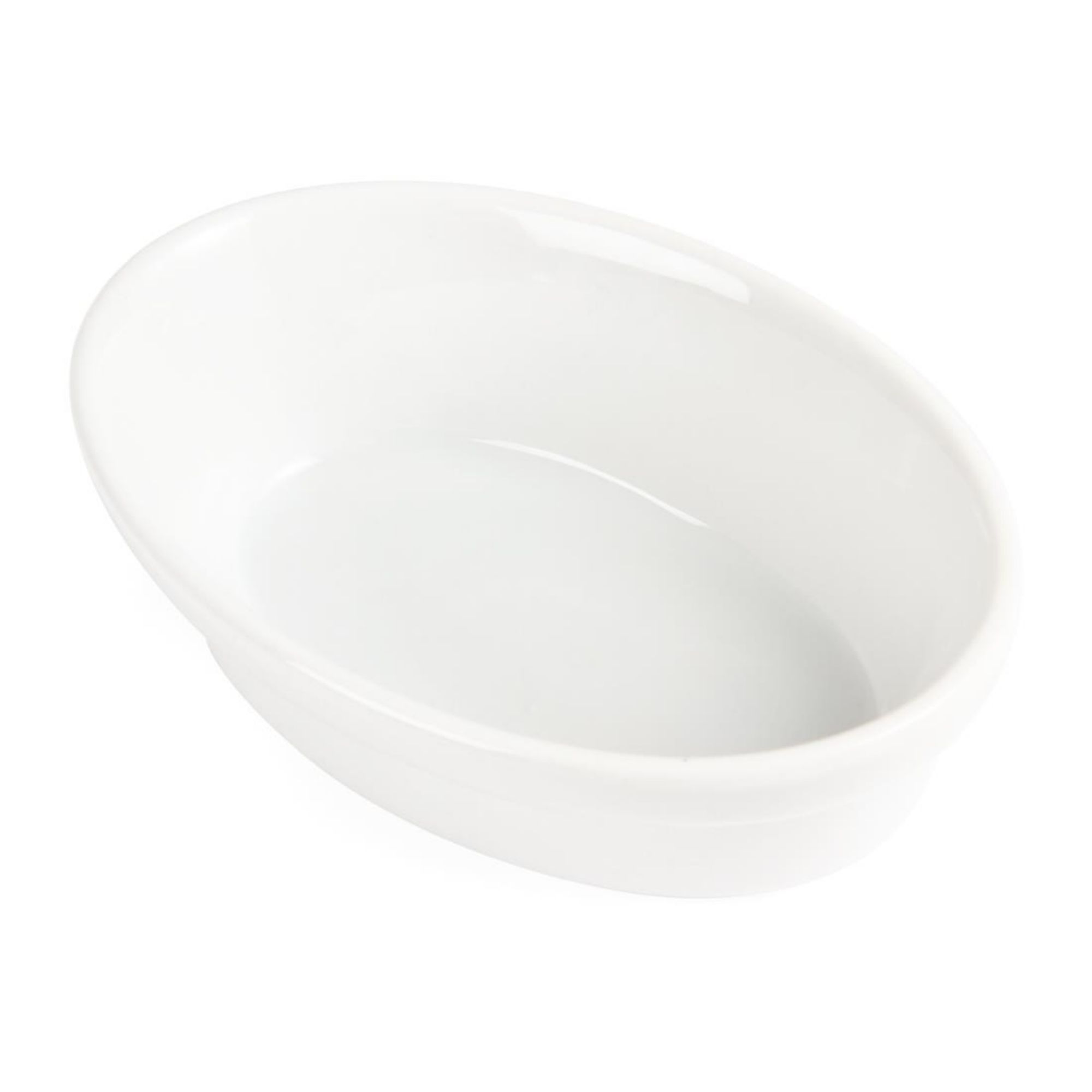 Picture of Olympia Whiteware Oval Pie Bowls 145mm (Pack of 6)