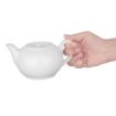 Picture of Olympia Whiteware Teapots 426ml (Pack of 4)