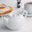 Picture of Olympia Whiteware Teapots 426ml (Pack of 4)