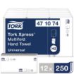 Picture of Tork Z Fold Paper Hand Towels White 1-Ply 250 Sheets (12 pack)