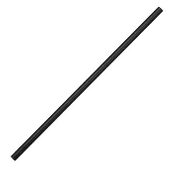 Picture of Fiesta Compostable Paper Straws Black (Pack of 250)