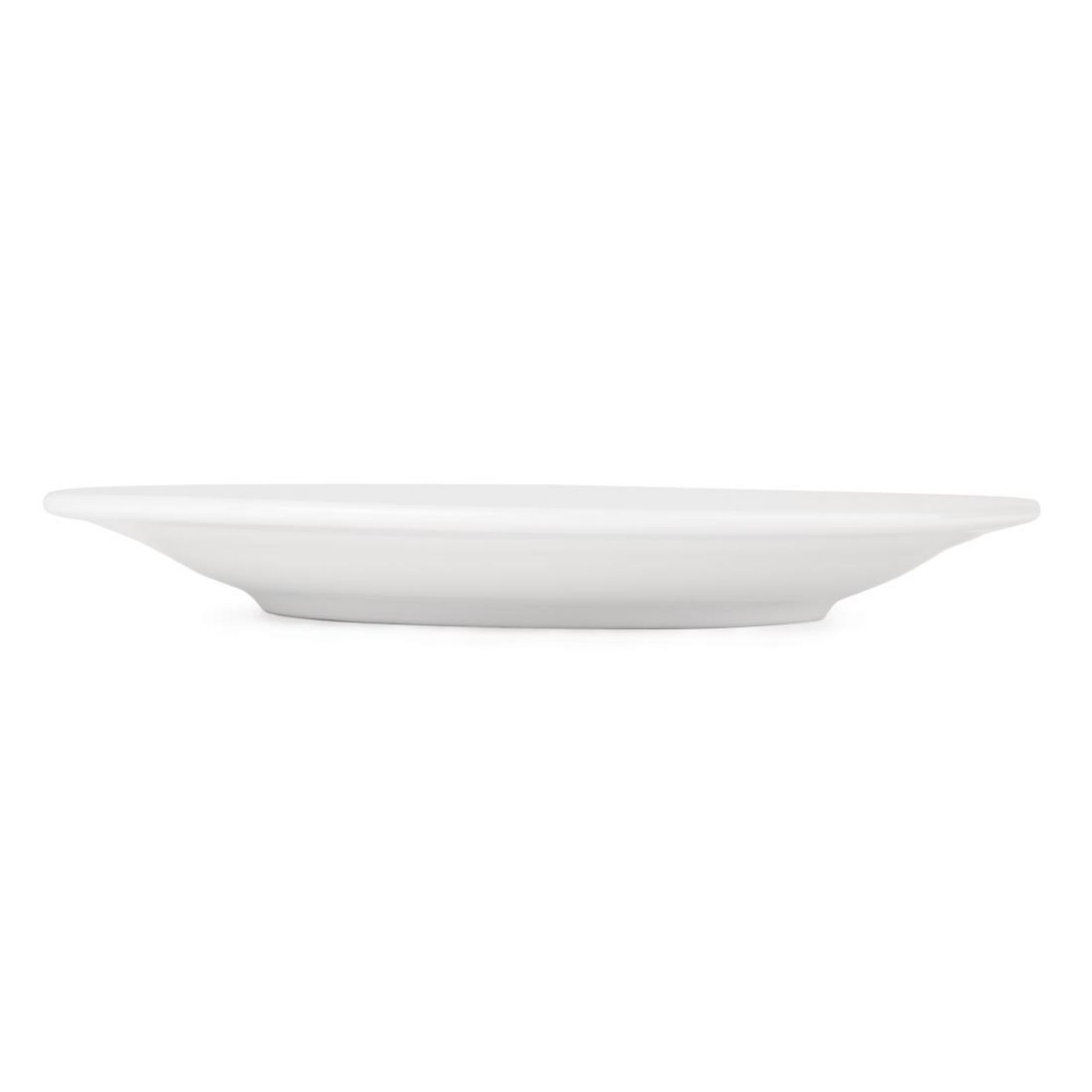 Picture of Olympia Athena Wide Rimmed Plates 165mm White (Pack of 12)
