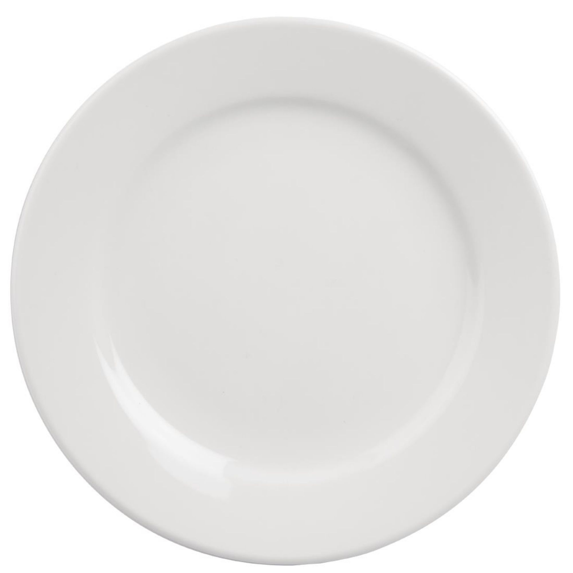 Picture of Olympia Athena Wide Rimmed Plates 165mm White (Pack of 12)