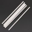 Picture of Fiesta Compostable Paper Straws White (Pack of 250) - DE925