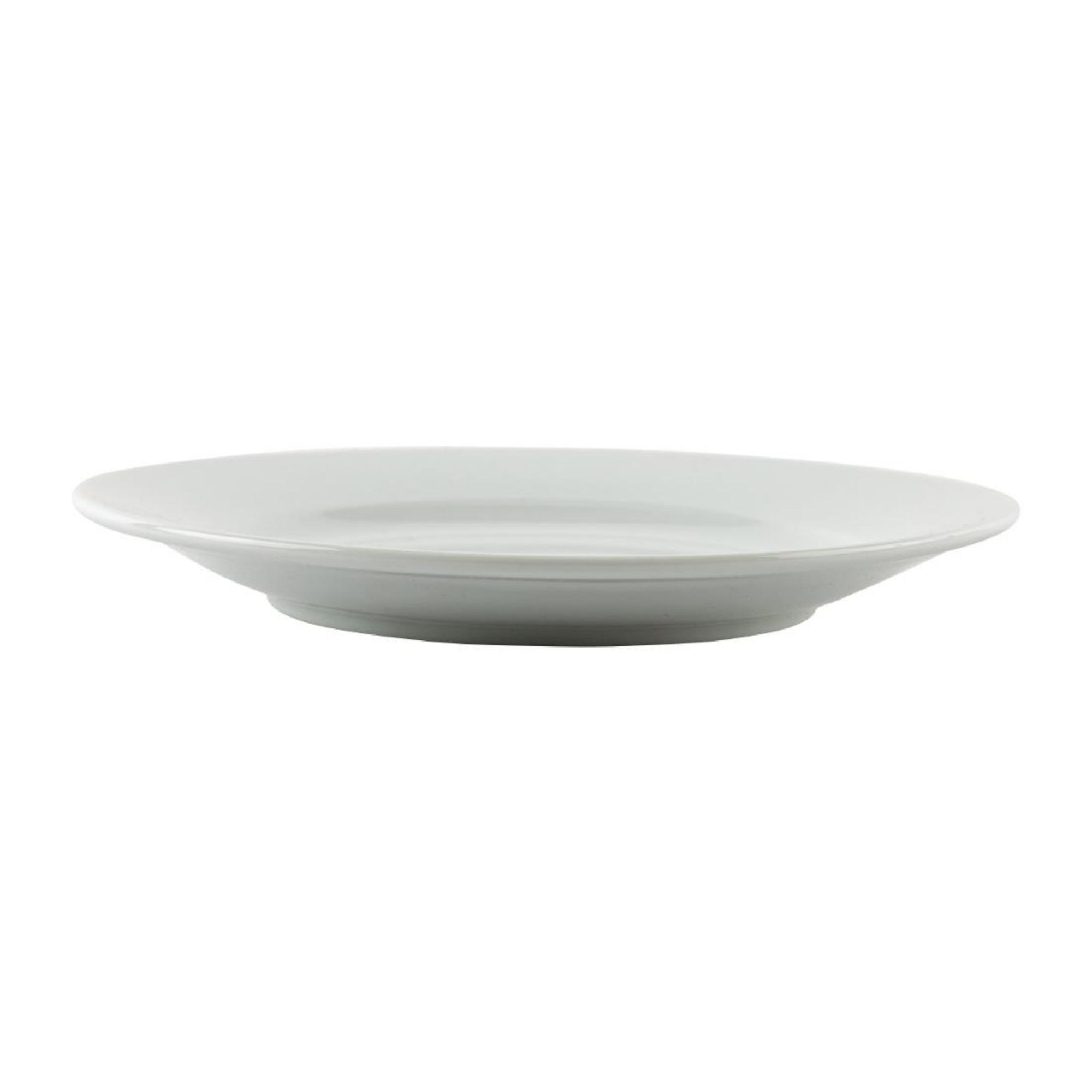 Picture of Olympia Athena Wide Rimmed Plates 165mm White (Pack of 12)
