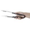 Picture of Hygiplas Colour Coded Black Serving Tongs 300mm