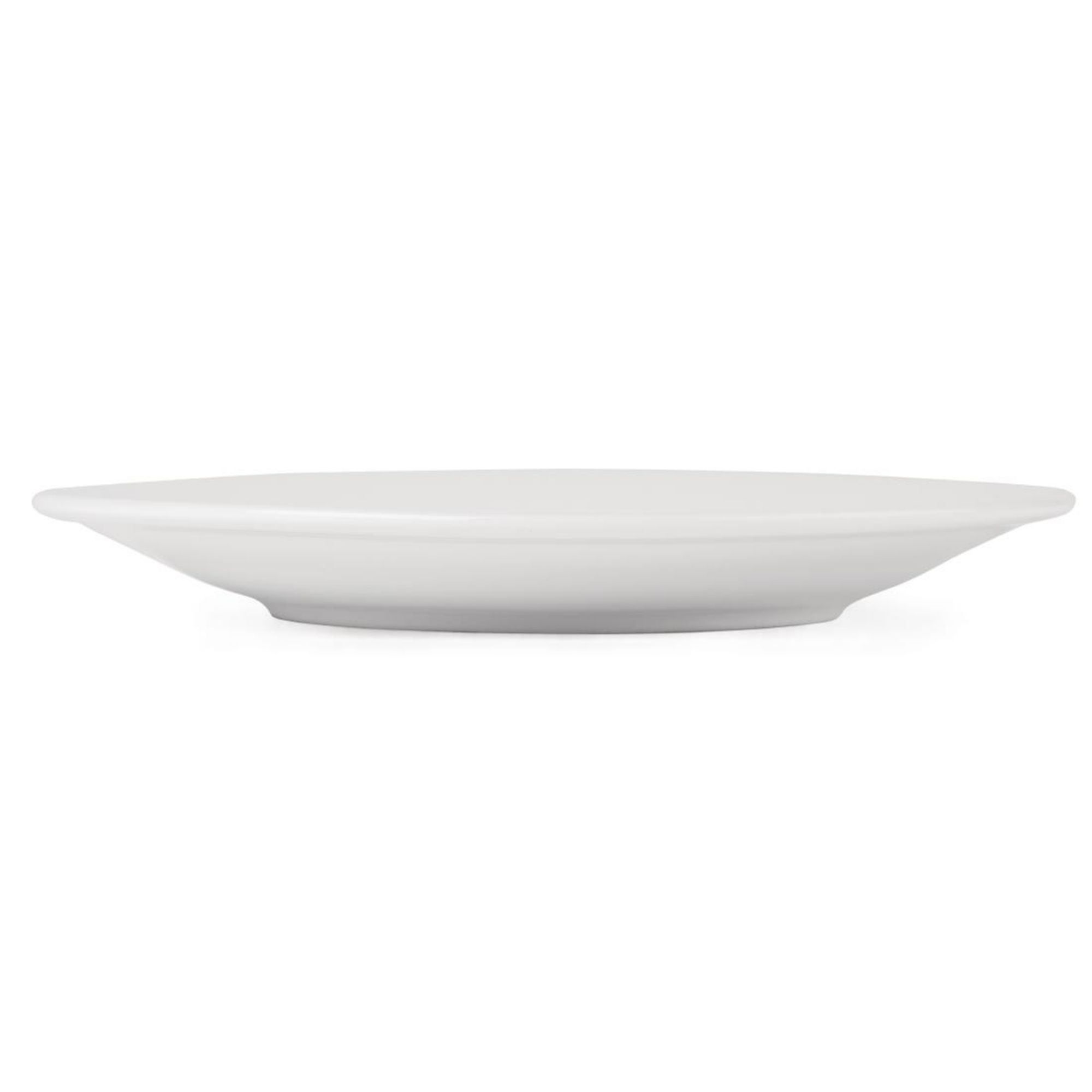Picture of Olympia Athena Wide Rimmed Plates 202mm White (Pack of 12)
