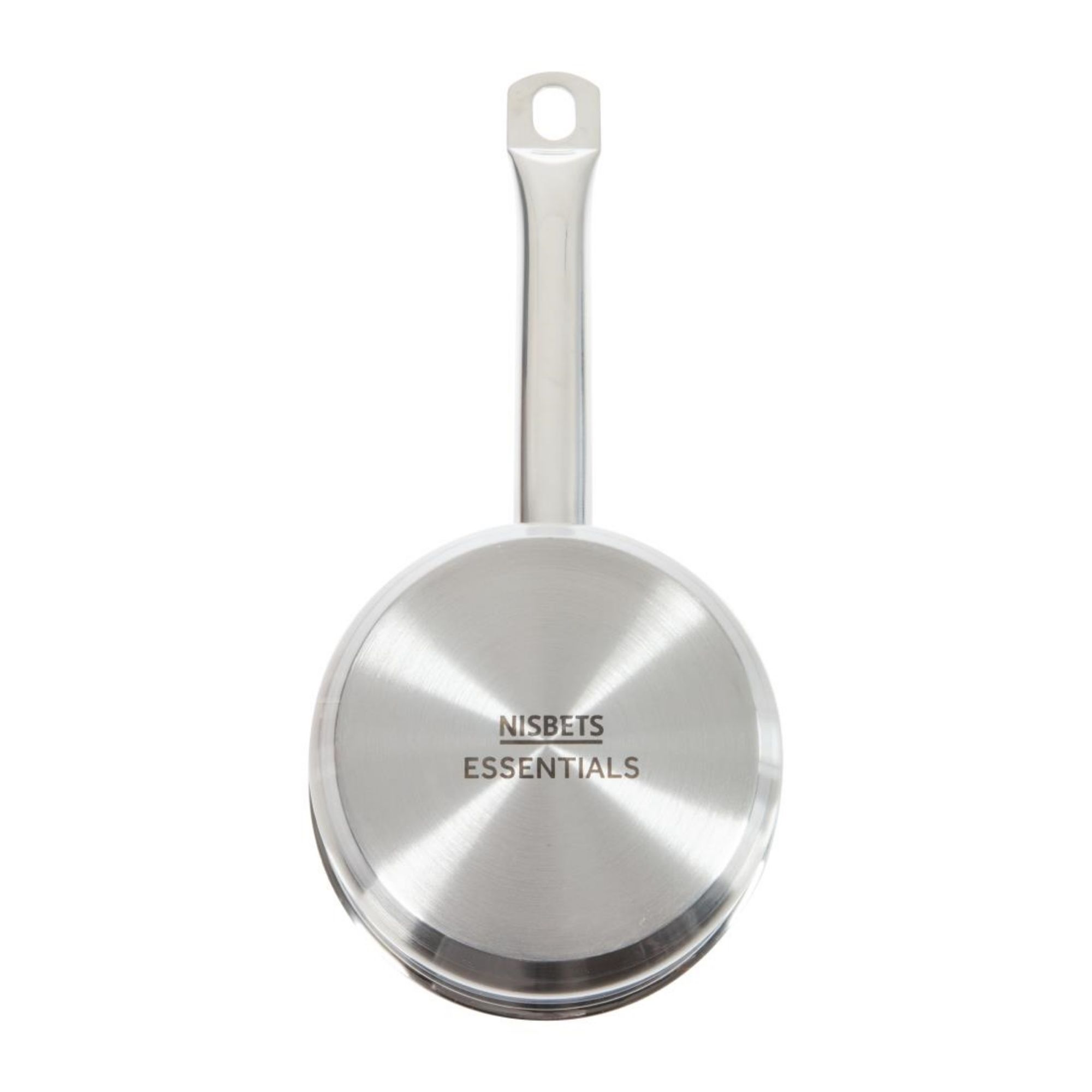 Picture of Nisbets Essentials Stainless Steel Saucepan With Lid 14cm