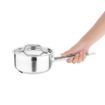 Picture of Nisbets Essentials Stainless Steel Saucepan With Lid 14cm