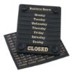 Picture of Beaumont Adjustable Opening Hours Display