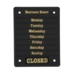 Picture of Beaumont Adjustable Opening Hours Display