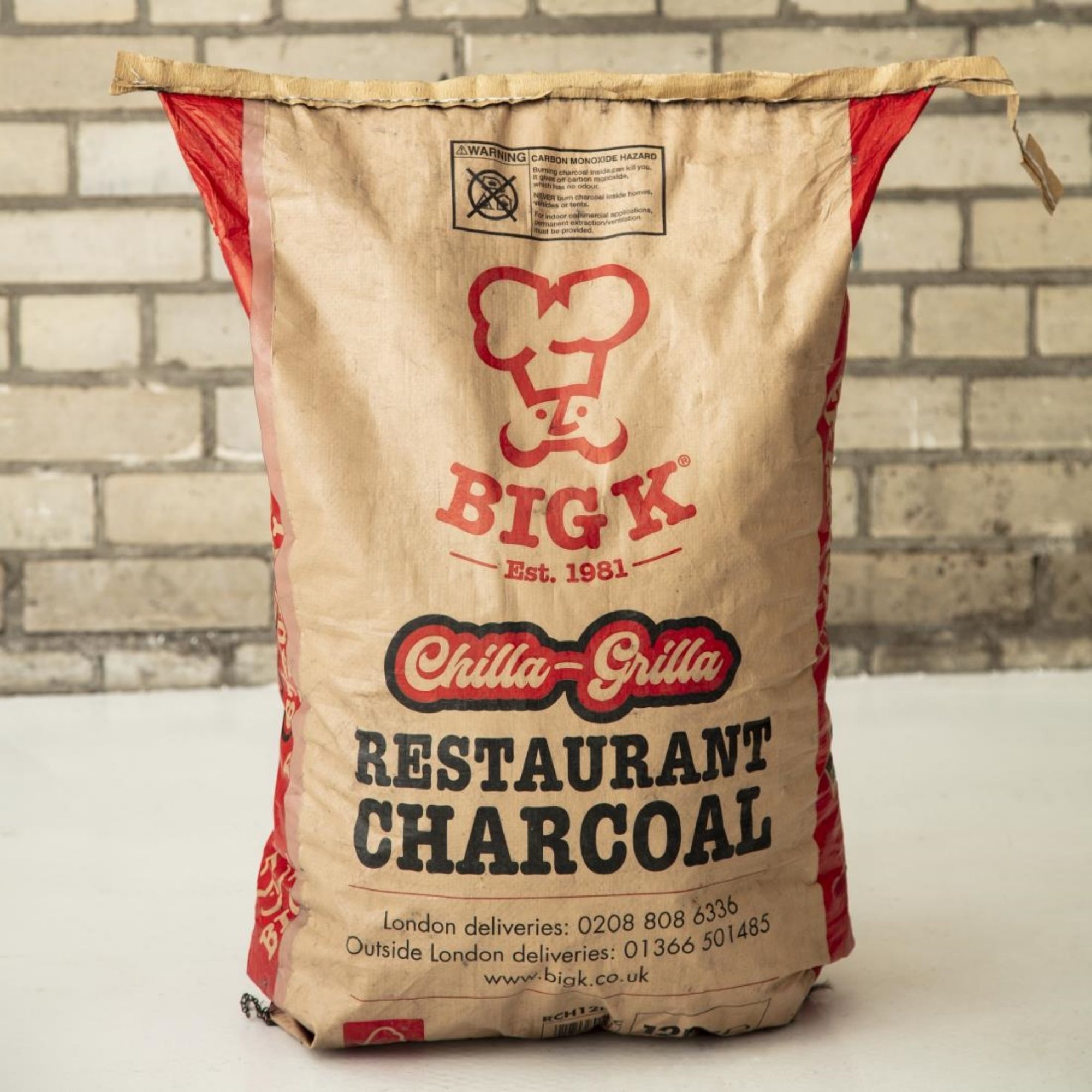Picture of Big K Restaurant Natural Charcoal 12kg