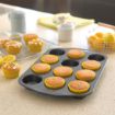 Picture of Circulon Carbon Steel Muffin Tin 12 Cup