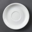 Picture of Olympia Whiteware Cappuccino Saucers 160mm (Pack of 12)