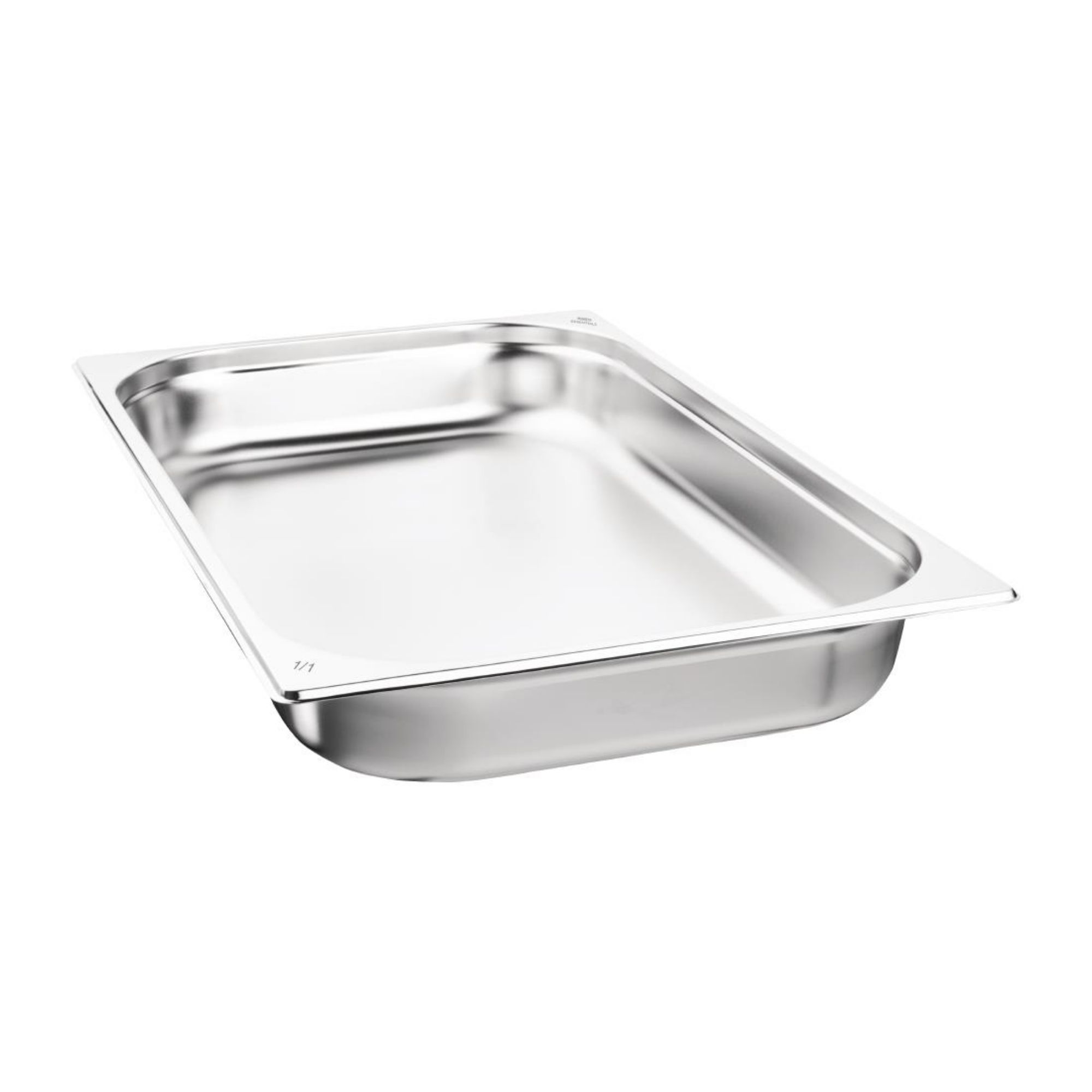 Picture of Nisbets Essentials Stainless Steel 1/1 Gastronorm 65mm (Pack 3)