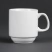 Picture of Olympia Whiteware Stacking Mugs 284ml 10oz (Pack of 12)