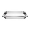 Picture of Nisbets Essentials Stainless Steel 1/1 Gastronorm 65mm (Pack 3)