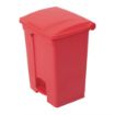 Picture of Jantex Pedal Bin Red 65Ltr