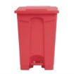 Picture of Jantex Kitchen Pedal Bin Red 45Ltr
