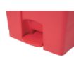 Picture of Jantex Pedal Bin Red 65Ltr