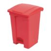 Picture of Jantex Kitchen Pedal Bin Red 45Ltr