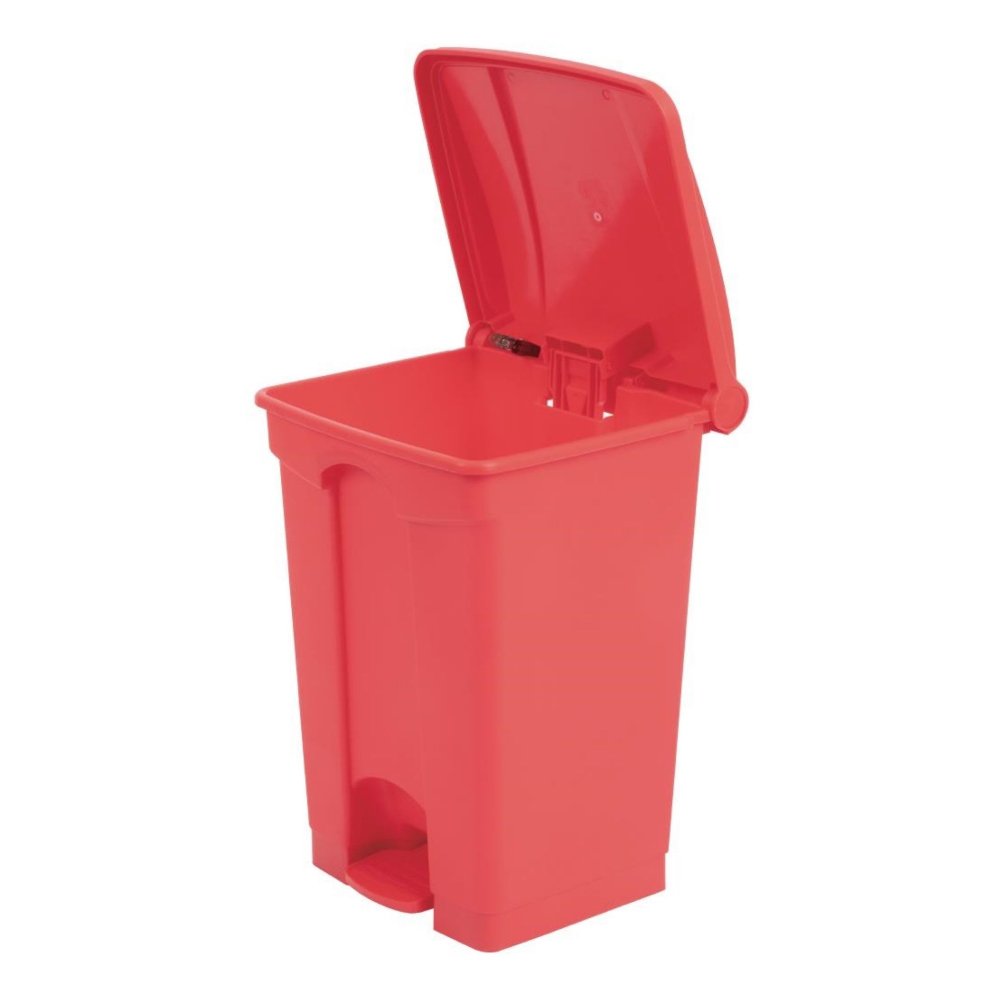 Picture of Jantex Kitchen Pedal Bin Red 45Ltr