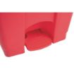 Picture of Jantex Kitchen Pedal Bin Red 45Ltr