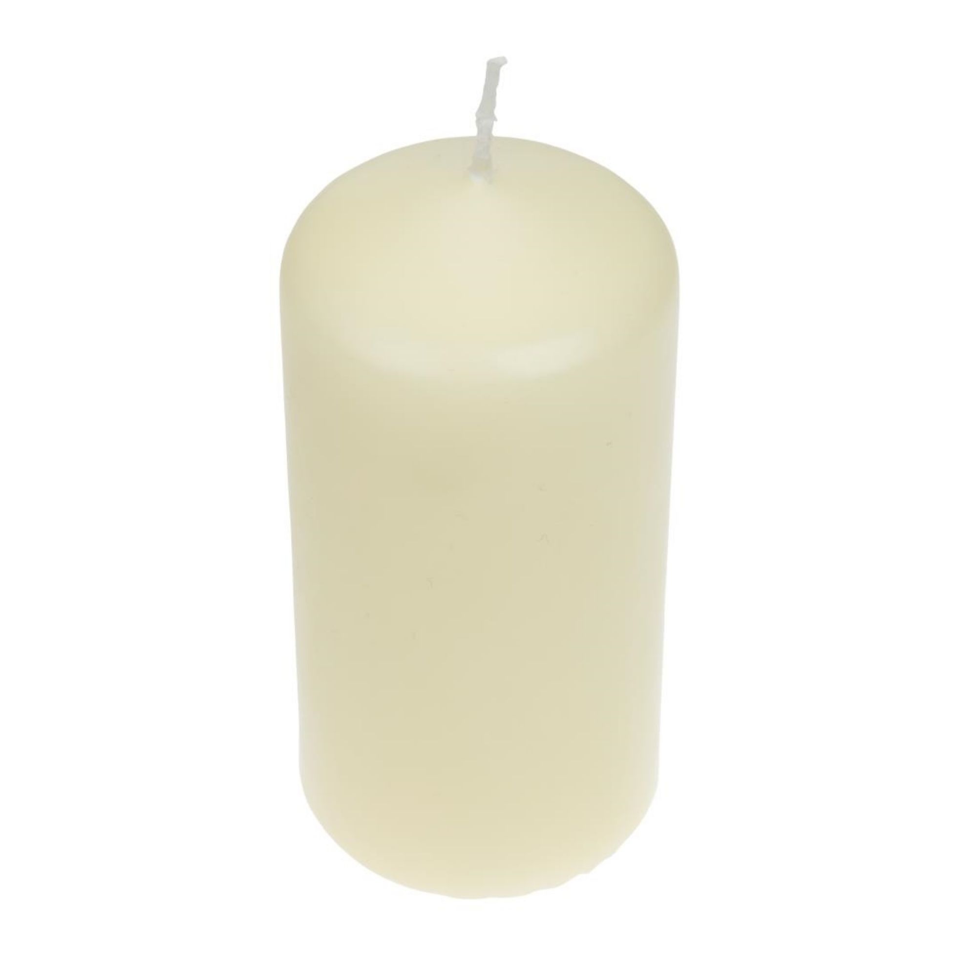 Picture of Bolsius Tall Pillar Candles Ivory 120mm (Pack of 12)
