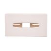 Picture of White Rectangular Tissue Holder - DA606
