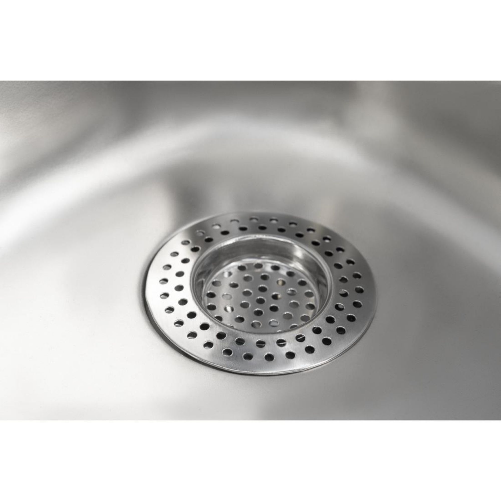 Picture of KitchenCraft Stainless Steel Large Hole Sink Strainer 75mm