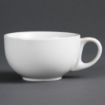Picture of Olympia Whiteware Cappuccino Cups 10oz 284ml (Pack of 12)