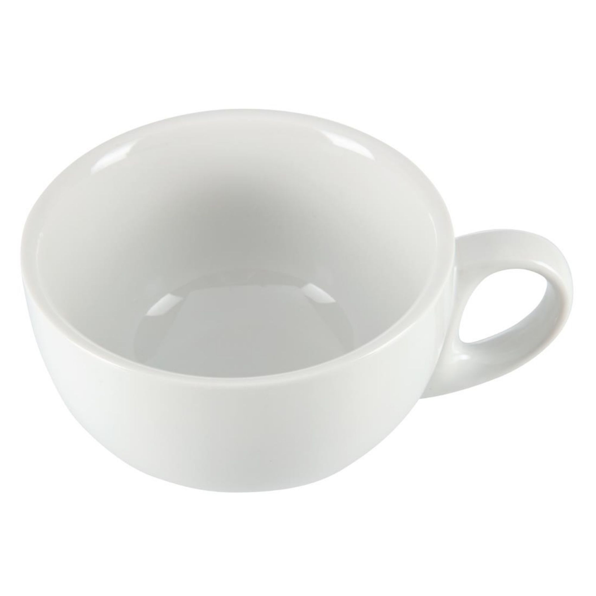Picture of Olympia Whiteware Cappuccino Cups 10oz 284ml (Pack of 12)