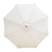 Picture of Bolero Round Parasol 3m Diameter Cream