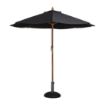 Picture of Bolero Round Parasol 3m Diameter Black