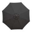 Picture of Bolero Round Parasol 3m Diameter Black